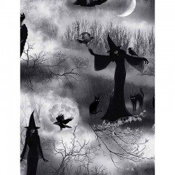 Spooky Witch - GREY