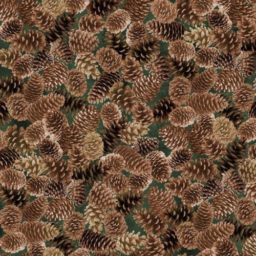 Packed Pinecones - BROWN