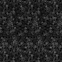 Dotted Scroll - BLACK