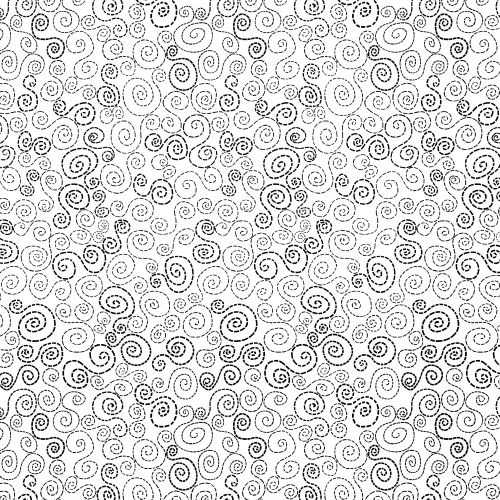 Dotted Scroll - WHITE