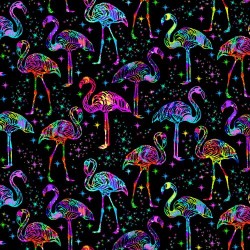 Electric Flamingos - BLACK