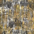 Timeless Treasures - GILDED CITY