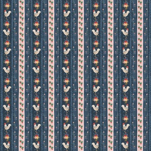 Rooster Stripe - NAVY