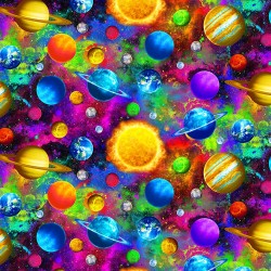 Bright Colorful Planets - MULTI