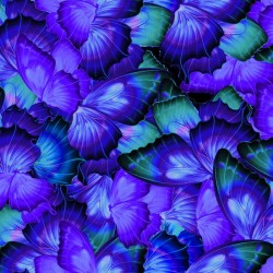 Packed Bright Butterfly Wings - PURPLE