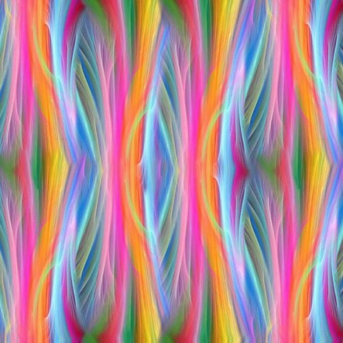 Swirled Painted Stripes - MULTI