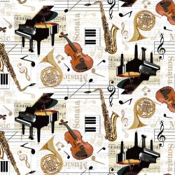 Instruments on Sheet Music - CREAM