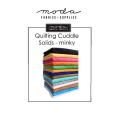 Quilting Cuddle Solids (Minky)