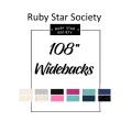 Ruby Star - 108" Widebacks
