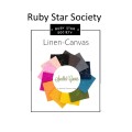 Ruby Star - Linen-Canvas