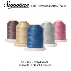 Signature Solid Colour Thread Spool - (3x700yd)
