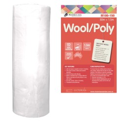 Matilda's Batting - Wool/Poly (60/40) - Roll (1.5m wide)