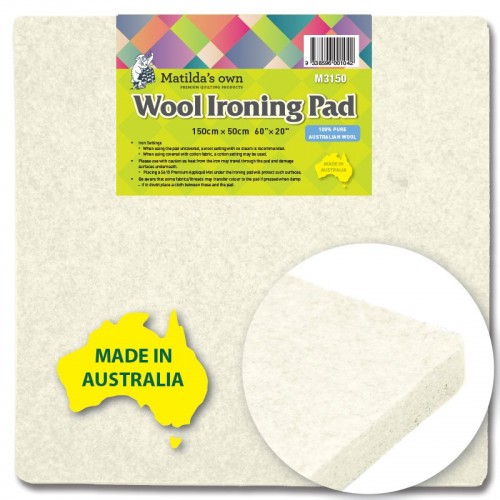 Matilda's Ironing Pad/Mat- 100% Wool (150cmx50cm)