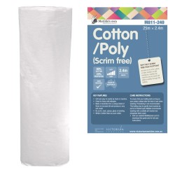 Matilda's Batting Scrim Free - Cotton/Poly (80/20) - Roll