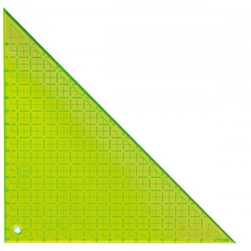 Matilda's Triangle 90 Deg With Grids - 8"