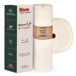 Warm & Natural-Batting (100% Nat/cot) (90"x20yd)-BOLT