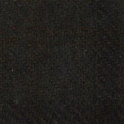 Wool 100% Hand Dyed - FQ (15"x25") - BLACK PLAID