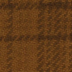 Wool 100% Hand Dyed - FQ (15"x25") - MUSTARD PLAID