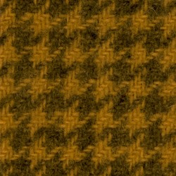 Wool 100% Hand Dyed - FQ (15"x25") - GOLDSTAR HOUNDSTOOTH
