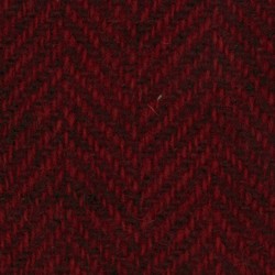 Wool 100% Hand Dyed - FQ (15"x25") - CHRISTMAS HERRINGBONE