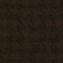 Wool 100% Hand Dyed - FQ (15"x25") - CHOCOLATE HOUNDSTOOTH
