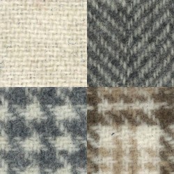 Wool 100% Hand Dyed - FQ (15"x25") (4pk) - ECRU