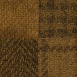 Wool 100% Hand Dyed - FQ (15"x25") (4pk) - HONEY