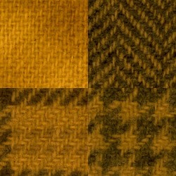 Wool 100% Hand Dyed - FQ (15"x25") (4pk) - GOLDSTAR