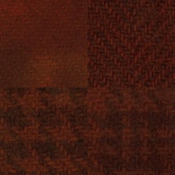 Wool 100% Hand Dyed - FQ (18"X22") (4pk) - RUST