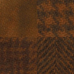 Wool 100% Hand Dyed - FQ (18"X22") (4pk) - PUMPKIN