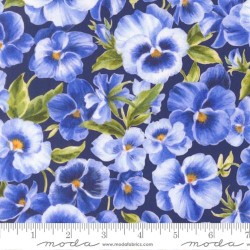 108" Wideback Flower Patch - ROYAL