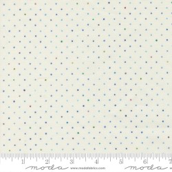 108" Wideback Cloudy Dot - IVORY
