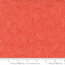 108" Wideback Sunroom Sketch - STRAWBERRY
