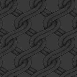 108" Wideback Twisted Rope Digital - CHARCOAL/BLACK/CHARCOAL