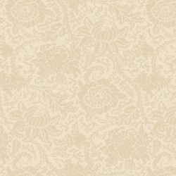 108" Wideback - Floral - CREAM