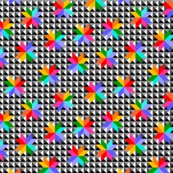 108" Wideback (Digital) - Square and Stars - MULTI