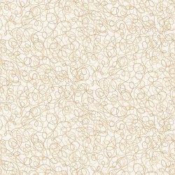 108" Wideback Squiggles - CRÈME