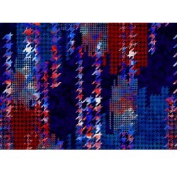 108" Wideback Textural Collage - PATRIOTIC