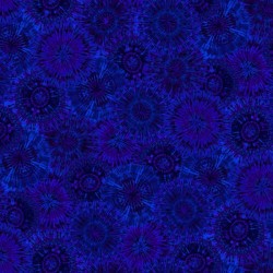 108" Wideback Monotone Tie-Dye - ROYAL
