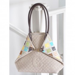 Bag Handles Faux Leather (25") - DARK BROWN