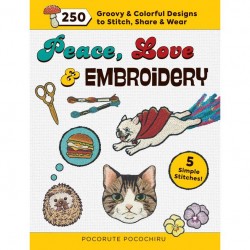 Book - Peace, Love & Embroidery