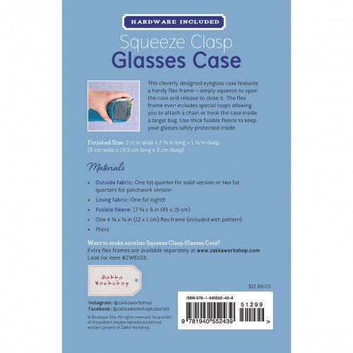 Kit - Squeeze Clasp Glasses Case