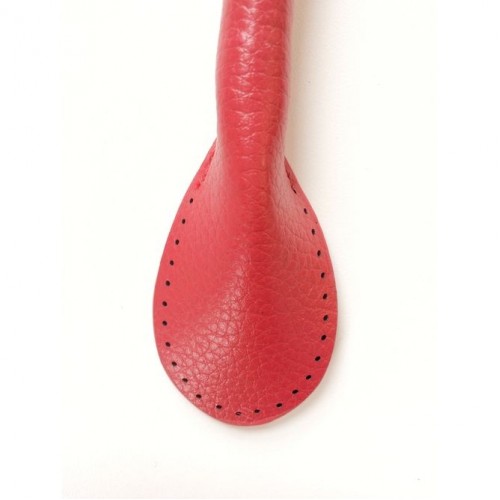 Bag Handles Faux Leather (13") - RED