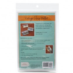 Kit - Vintage Clasp Wallet - ROSE GOLD