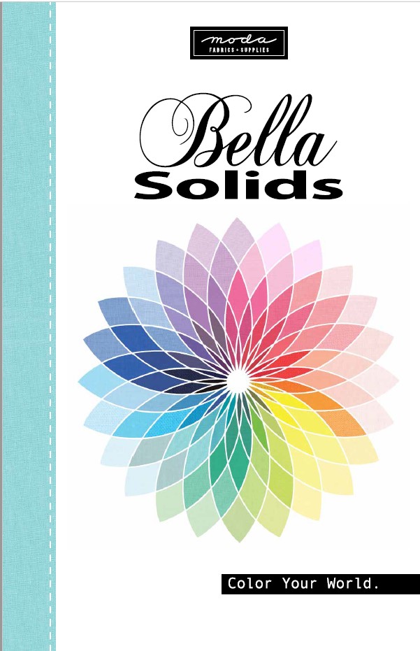 Moda Bella Solids ColorCard